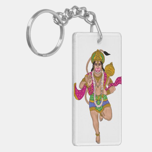 Lord Hanuman Keychain (Voorkant Links)
