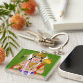 Lord Hanuman Keychain (Voorkant Rechts)