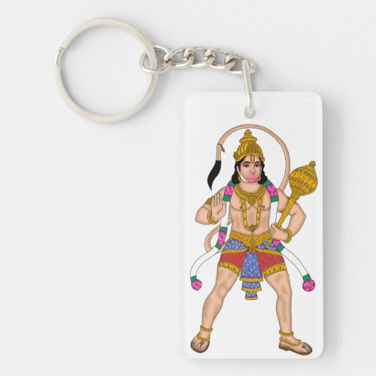 Lord Hanuman Keychain (Voorkant)
