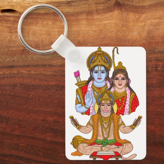 Lord Hanuman Keychain (Voorkant)
