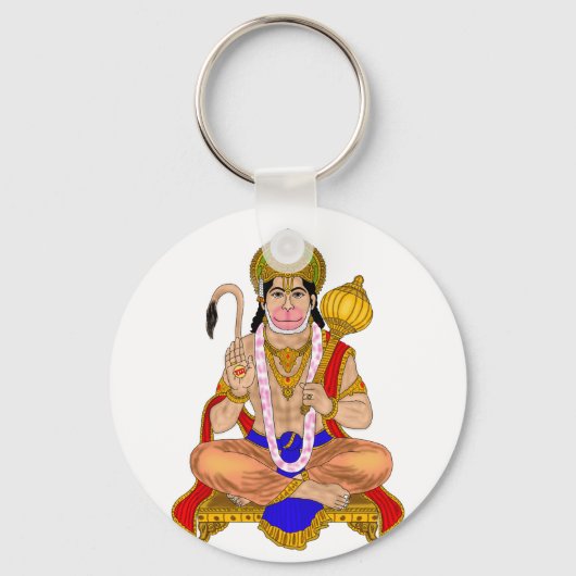 Lord Hanuman Keychain (Voorkant)