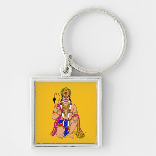 Lord Hanuman Keychain (Voorkant)