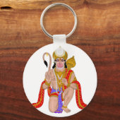 Lord Hanuman Keyring – Spiritual Keychain for Ever (Voorkant)