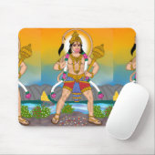 Lord Hanuman Mouse Pad Muismat (Met muis)