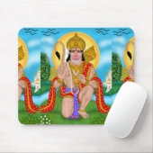 Lord Hanuman Mouse Pad – Spiritual Desk Accessory Muismat (Met muis)