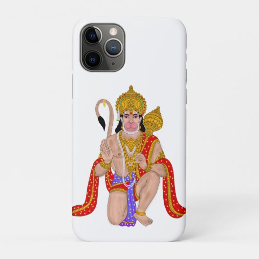 Lord Hanuman Phone Case – Protective & Spiritual D (Achterkant)