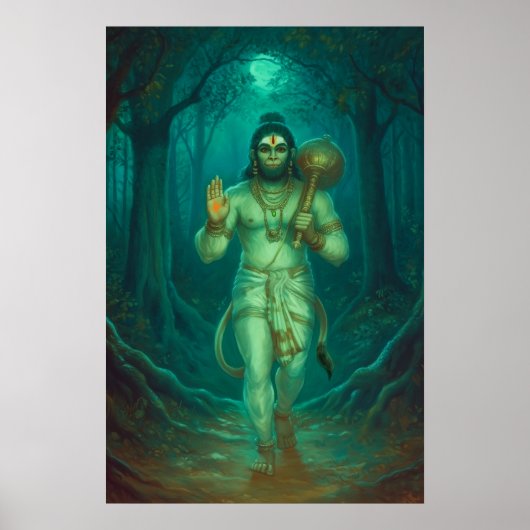 Lord Hanuman Poster (Voorkant)