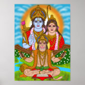 Lord Hanuman Poster (Voorkant)