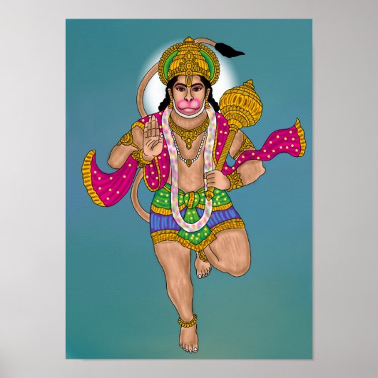 Lord Hanuman Poster (Voorkant)