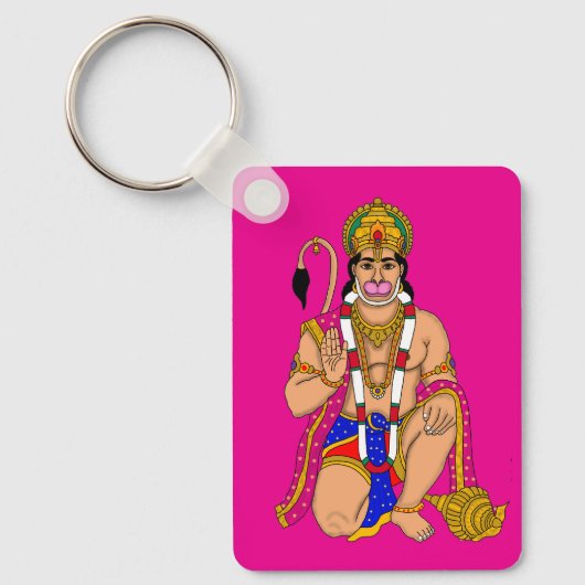 Lord Hanuman-sleutelhanger Sleutelhanger (Voorkant)