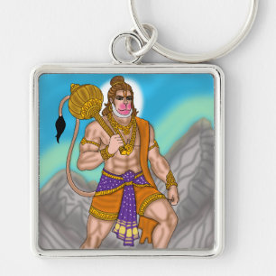 Lord Hanuman-sleutelhanger Sleutelhanger