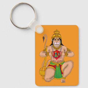 Lord Hanuman-sleutelhanger Sleutelhanger