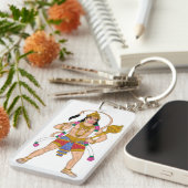 Lord Hanuman-sleutelhanger Sleutelhanger (Voorkant Rechts)