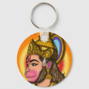 Lord Hanuman-sleutelhanger Sleutelhanger