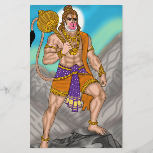 Lord Hanuman Stationery Briefpapier