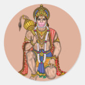 Lord Hanuman Sticker (Voorkant)