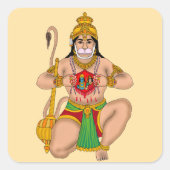 Lord Hanuman Sticker (Voorkant)
