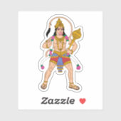 Lord Hanuman Sticker (Vel)