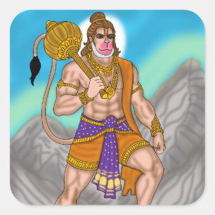 Lord Hanuman Sticker