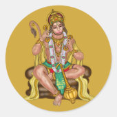 Lord Hanuman Sticker (Voorkant)