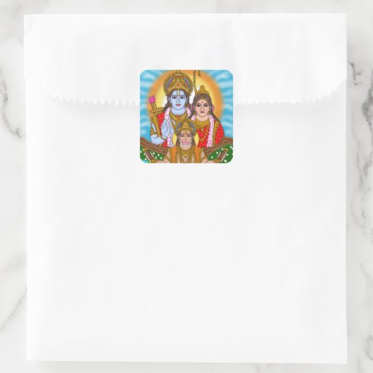 Lord Hanuman Stickers (Tas)