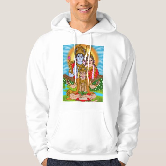 Lord Hanuman Sweatshirt / T-shirt (Voorkant)