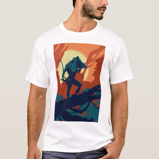 Lord Hanuman T-shirt (Voorkant)