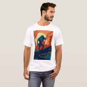 Lord Hanuman T-shirt (Voorkant volledig)