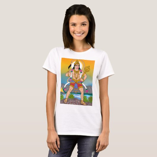 Lord Hanuman T-Shirt (Voorkant volledig)