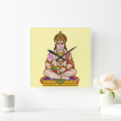 Lord Hanuman wandklok (Huis)