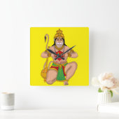 Lord Hanuman wandklok (Huis)