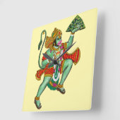 Lord Hanuman wandklok (Hoek)