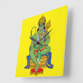 Lord Hanuman wandklok (Hoek)