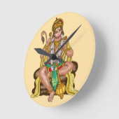 Lord Hanuman wandklok (Hoek)