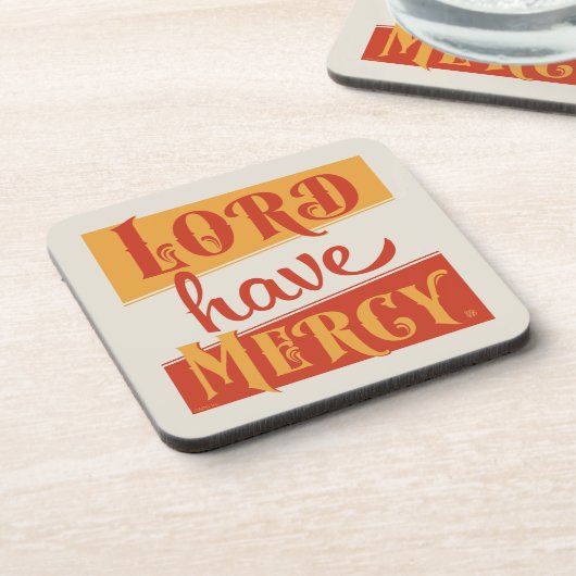 Lord have Mercy Bier Onderzetter (Linkerzijde)