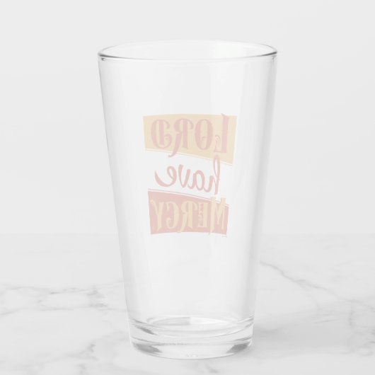 Lord have Mercy Glas (Achterkant)