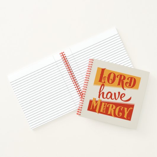 Lord have Mercy Notitieboek (Binnen)