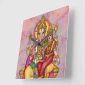 Lord Hayagriva wandklok (Hoek)