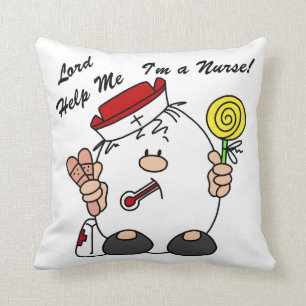 Lord Help me, ik ben verpleegster Kussen