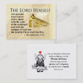 Lord Himself en Draw Near Chubby Visitekaartje (Voorkant / Achterkant)