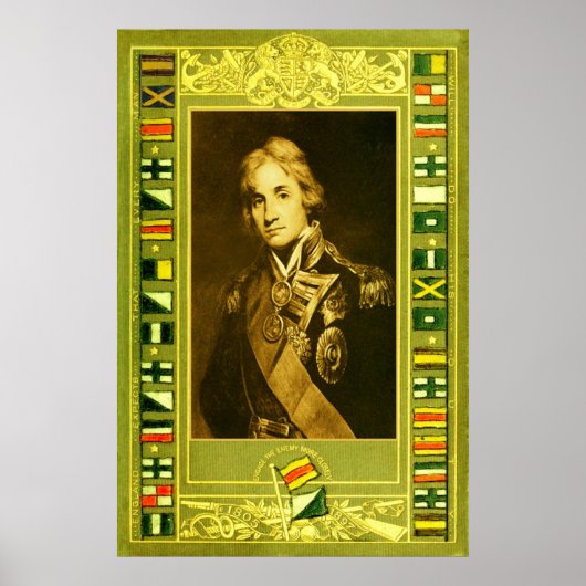 Lord Horatio Nelson Poster (Voorkant)