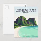 Lord Howe-eiland Australië Briefkaart (Voorkant / Achterkant)