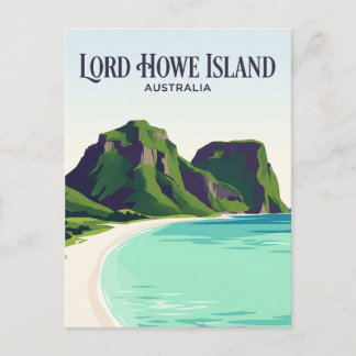 Lord Howe-eiland Australië Briefkaart