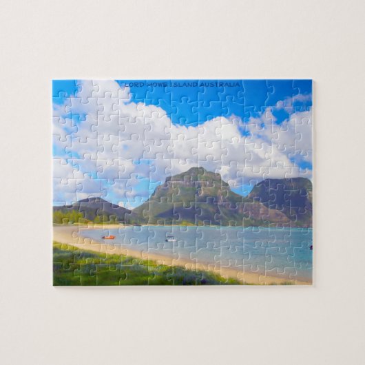 Lord Howe-eiland  Australië Legpuzzel (Horizontaal)