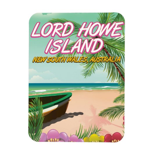 Lord Howe-eiland Australië Magneet (Verticaal)