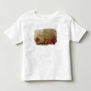 Lord Howe en de Comte d'Estaing van Rhode Kinder Shirts