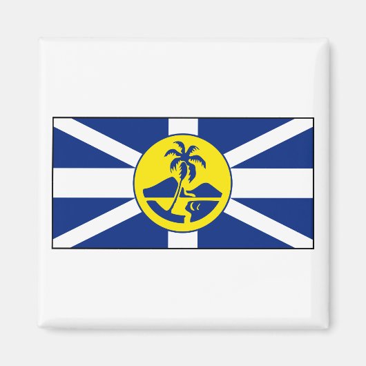 Lord Howe Island Flag Magneet (Voorkant)