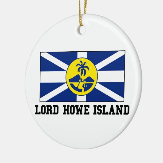 Lord Howe Island Keramisch Ornament (Links)
