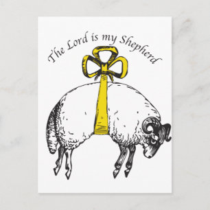 LORD is mijn herdersPsalm 23 Briefkaart
