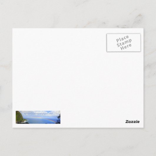 Lord is my Shepherd Postcard Briefkaart (Achterkant)